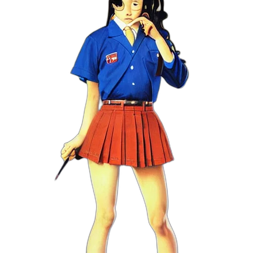 staff, dress, jacket, concept art transparent PNG cut-out
