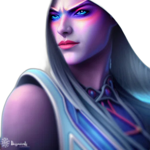 face, jewelry, crown, robot, fantasy art, concept art, anime, cyberpunk transparent PNG cut-out