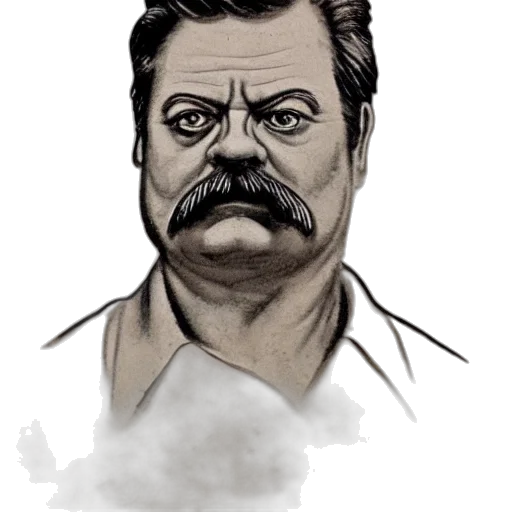 staff, face, animal, photorealistic, concept art, comic book art, cartoon, antiques transparent PNG cut-out
