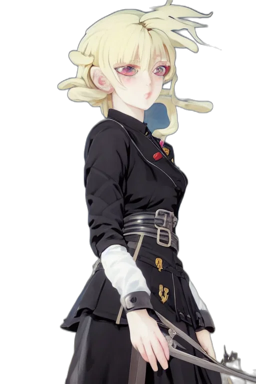 staff, dress, crown, weapon transparent PNG cut-out