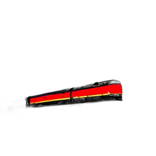 staff, weapon, sword, umbrella, 3d render, train, flying, through transparent PNG cut-out