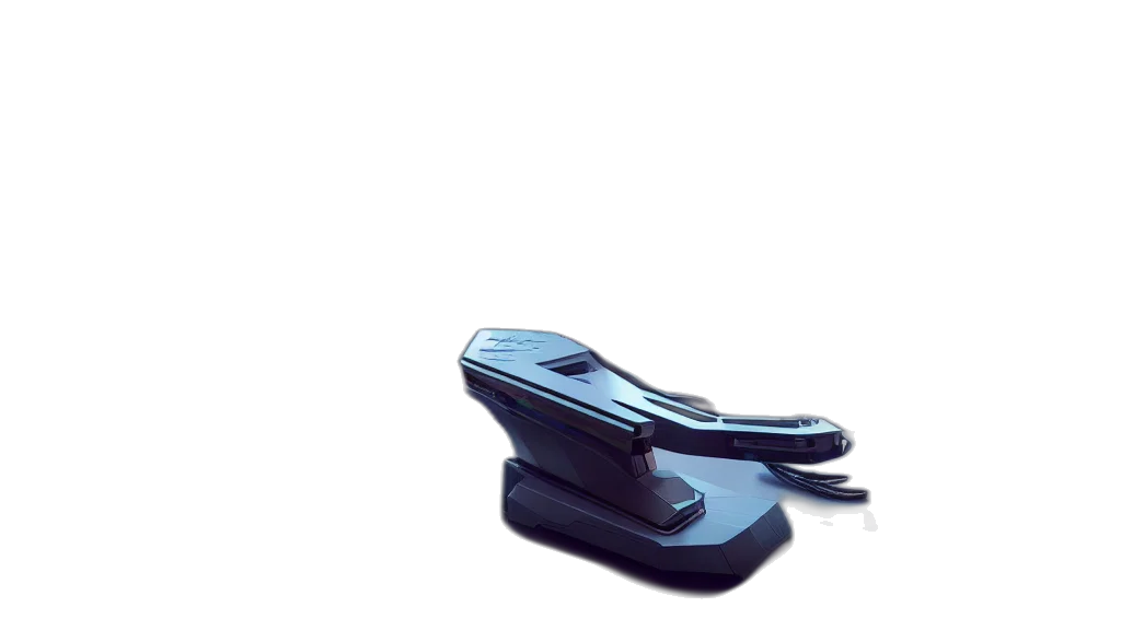 shoes, weapon, car, furniture, 3d render, photorealistic, concept art, vaporwave transparent PNG cut-out