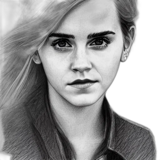 face, hair, photorealistic, pencil sketch transparent PNG cut-out