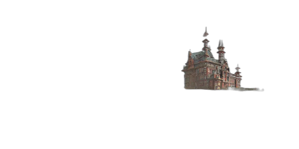 building, crown, hat, umbrella, 3d render, pixel art, concept art, photorealistic transparent PNG cut-out