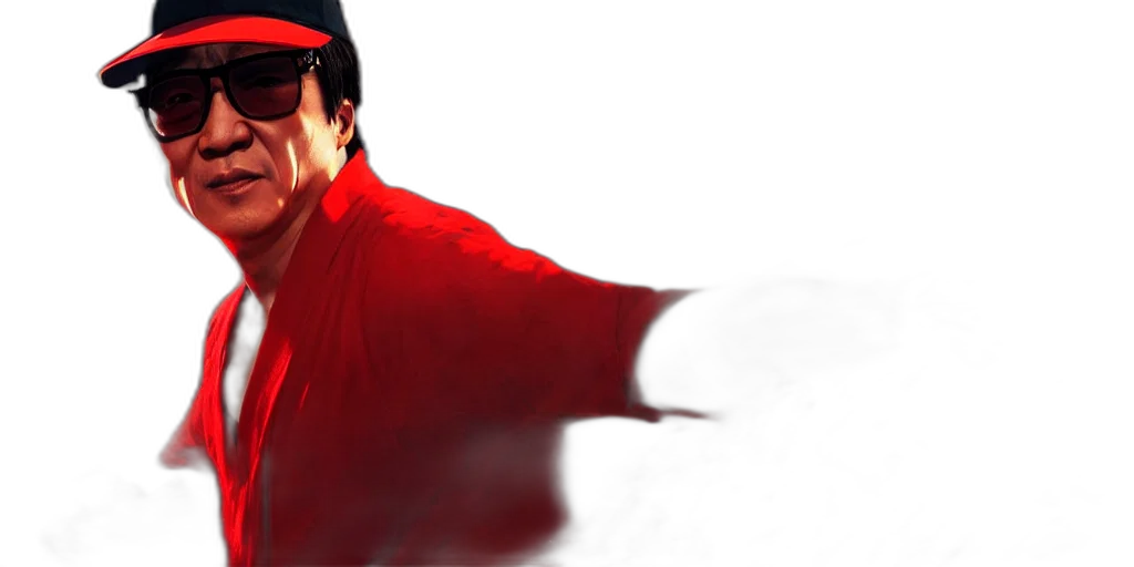 photorealistic, concept art, comic book art, 3d render, red, character, art, ruan transparent PNG cut-out