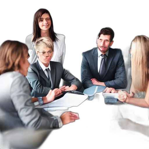 staff, highly, detailed, image, people, business, meeting transparent PNG cut-out