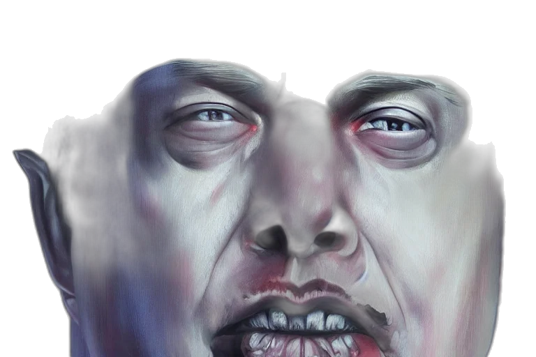 face, mask, photorealistic, watercolor, concept art, comic book art, brutalist, ambient transparent PNG cut-out
