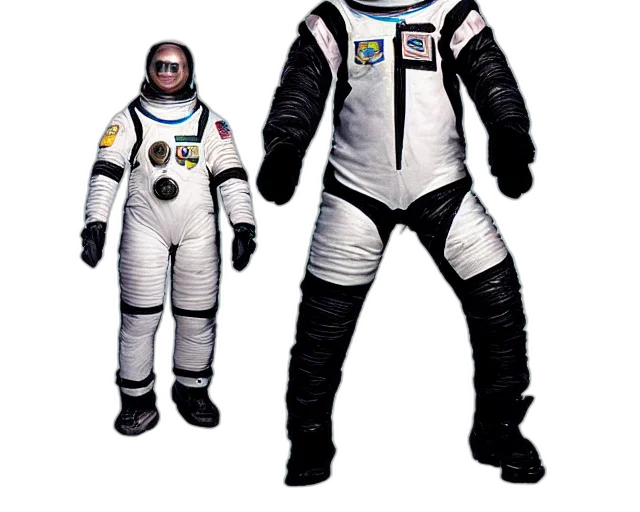 jacket, robot, mask, staff transparent PNG cut-out