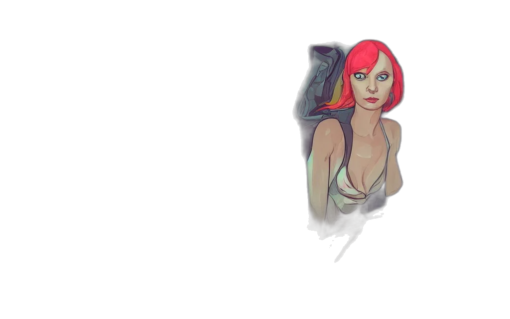 dress, concept art, comic book art, pixel art transparent PNG cut-out
