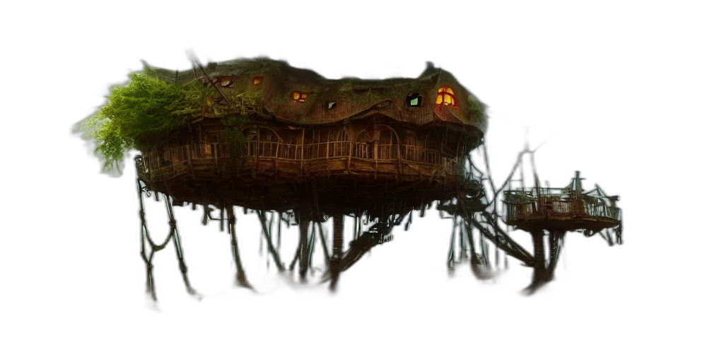 building, creature, dragon, mask transparent PNG cut-out