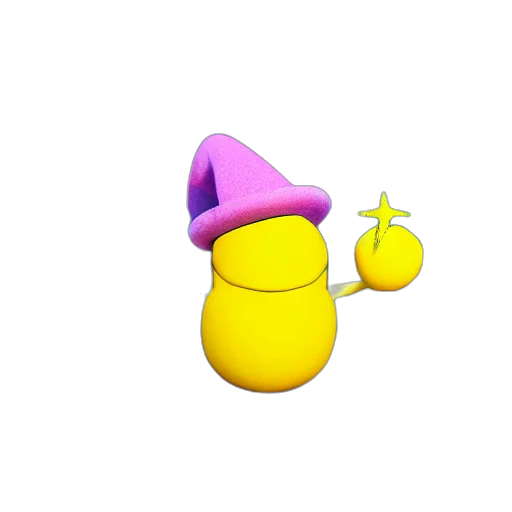 hat, crown, jewelry, food, 3d render, pixel art, concept art, vaporwave transparent PNG cut-out