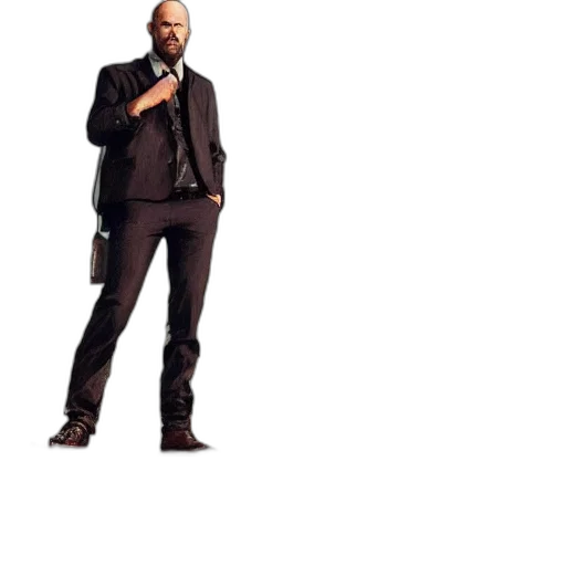 jacket, staff, shoes, weapon transparent PNG cut-out