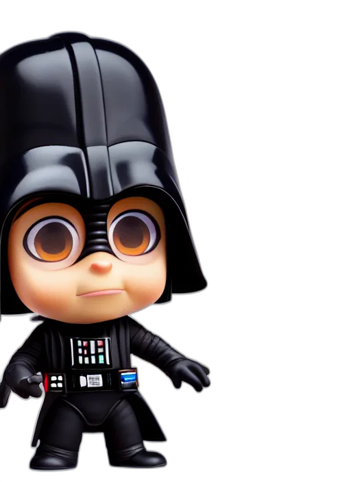 darth, vader, nendoroid, croods, movie, style, anime, disney transparent PNG cut-out
