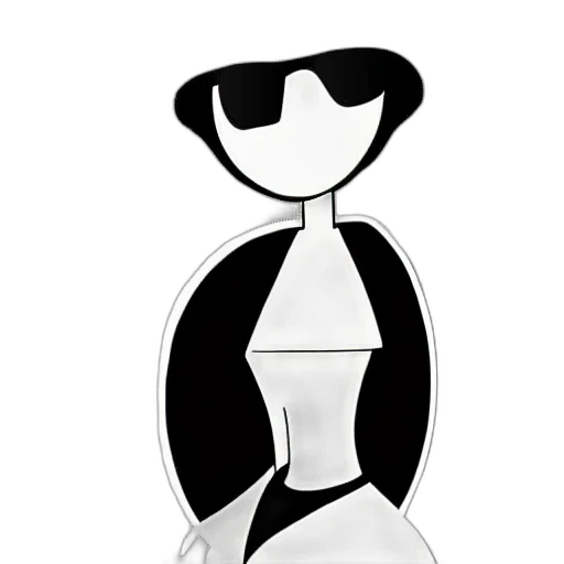 dress, robot, jewelry, crown, cartoon, concept art, 3d render, pixel art transparent PNG cut-out