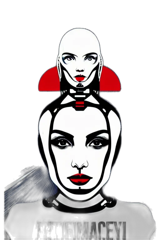 face, jewelry, mask, comic book art transparent PNG cut-out