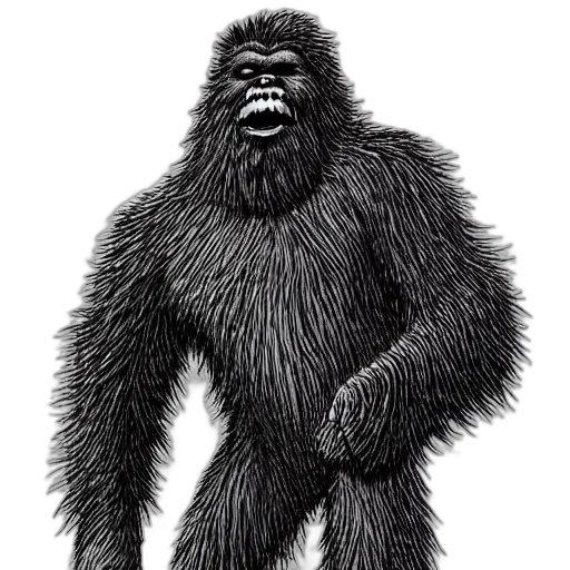 animal, creature, staff, hair transparent PNG cut-out