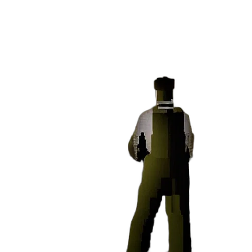 staff, robot, jacket, weapon transparent PNG cut-out