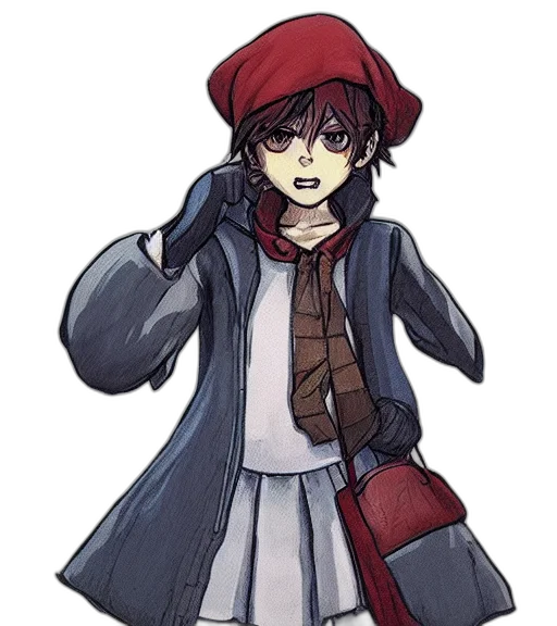 jacket, concept art, watercolor, pixel art transparent PNG cut-out
