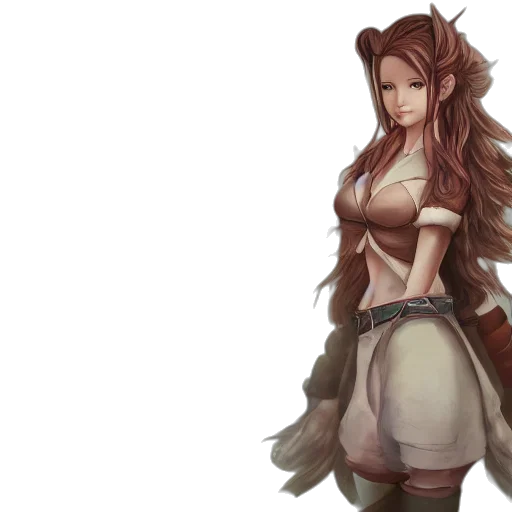 dress, staff, fantasy art, concept art transparent PNG cut-out