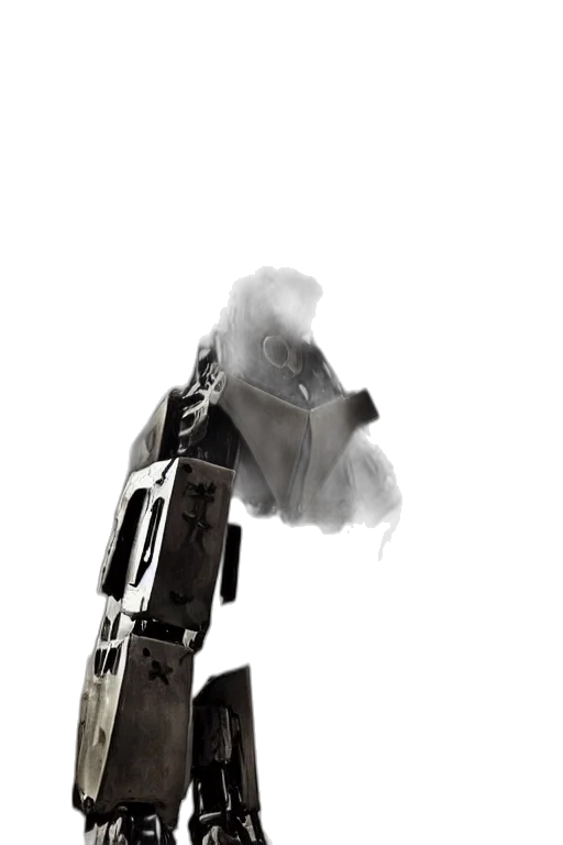 weapon, robot, staff, sword, photorealistic, concept art, 3d render, comic book art transparent PNG cut-out