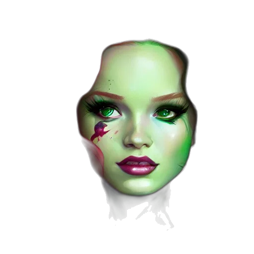 face, mask, jewelry, robot transparent PNG cut-out