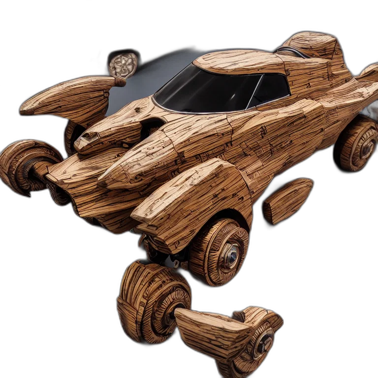car, 3d render, concept art, photorealistic transparent PNG cut-out