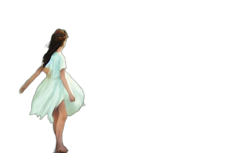 dress, concept art, 3d render, fantasy art, photorealistic, underwater, forest, outer space transparent PNG cut-out