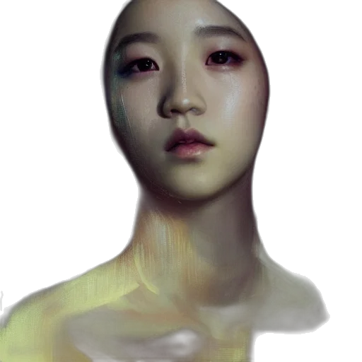 face, mask, creature, robot transparent PNG cut-out