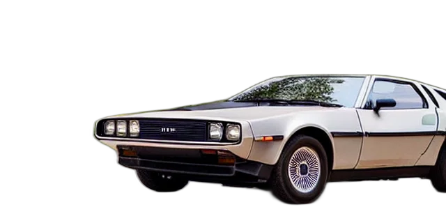 car, animal, photorealistic, concept art, 3d render, single, delorean, dodge transparent PNG cut-out
