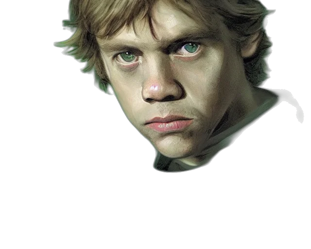 face, mask, creature, staff transparent PNG cut-out