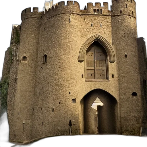 building, crown, sword, dragon transparent PNG cut-out