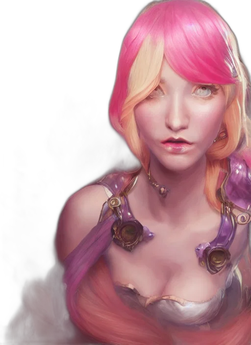jewelry, face, fantasy art, photorealistic transparent PNG cut-out