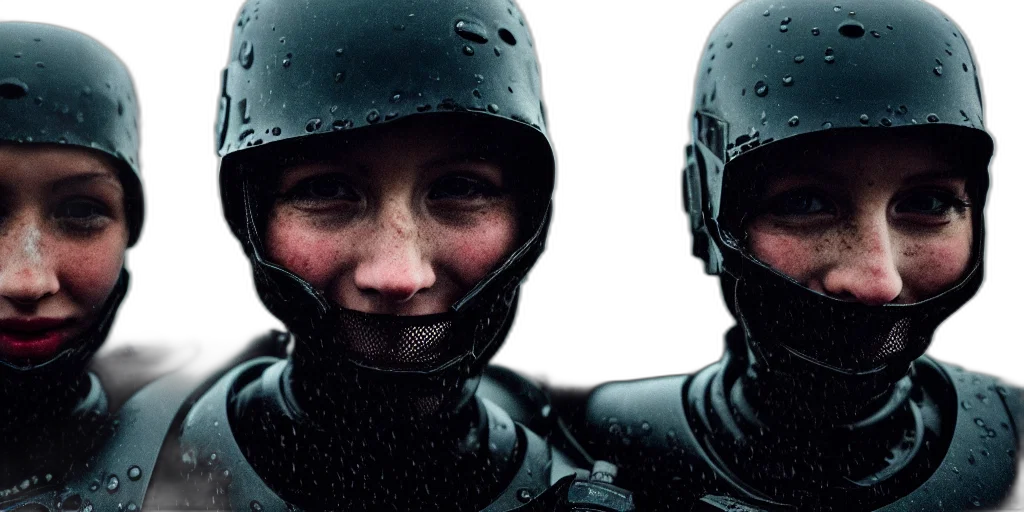 cyberpunk, cinestill, candid, photographic transparent PNG cut-out