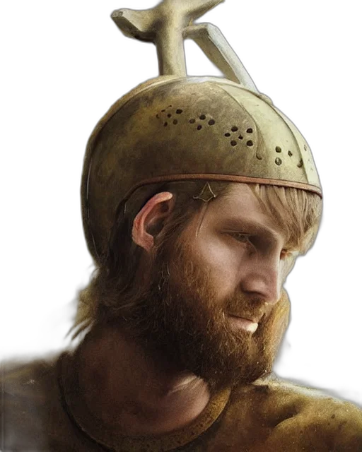 sword, crown, hat, face transparent PNG cut-out
