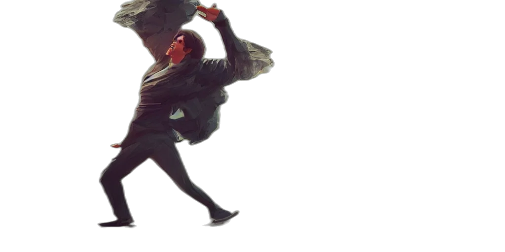 jacket, umbrella, concept art, 3d render, outer space, forest, sing, just transparent PNG cut-out