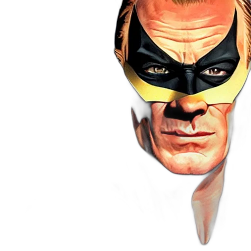 mask, face, comic book art, concept art transparent PNG cut-out