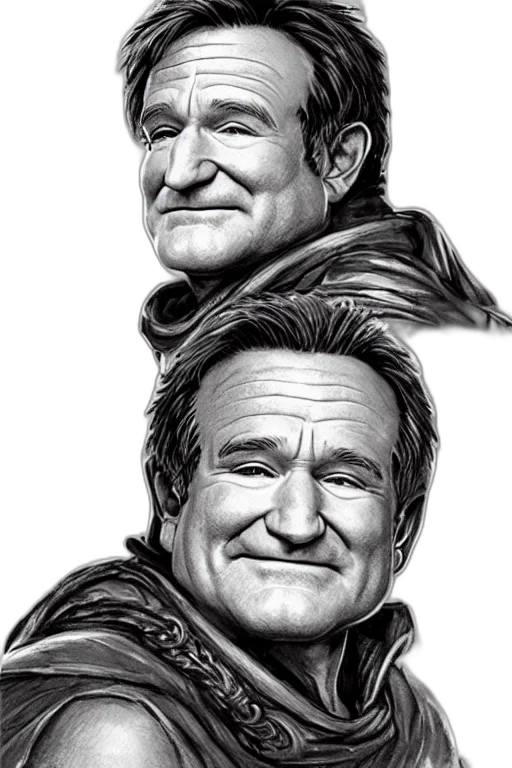 face, comic book art, photorealistic, cartoon transparent PNG cut-out
