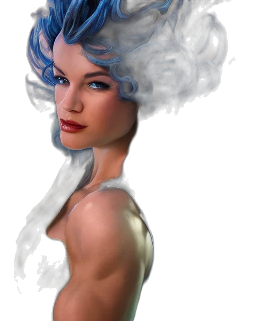 crown, face, hair, mask, fantasy art, photorealistic, concept art, 3d render transparent PNG cut-out