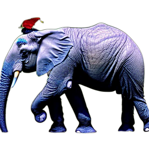 animal, creature, hat, dragon, concept art, photorealistic, 3d render, watercolor transparent PNG cut-out