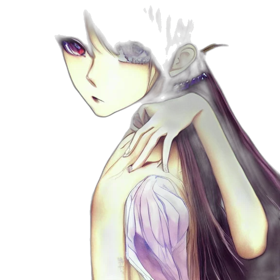 dress, mask, creature, face transparent PNG cut-out