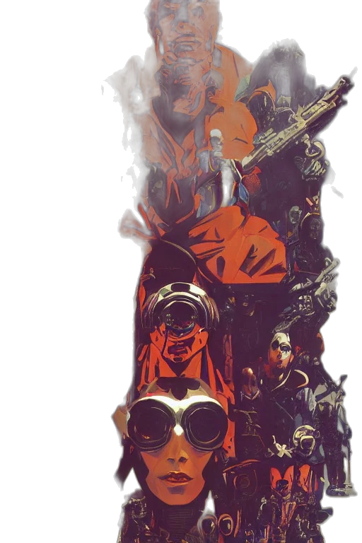 mask, staff, crown, dress transparent PNG cut-out