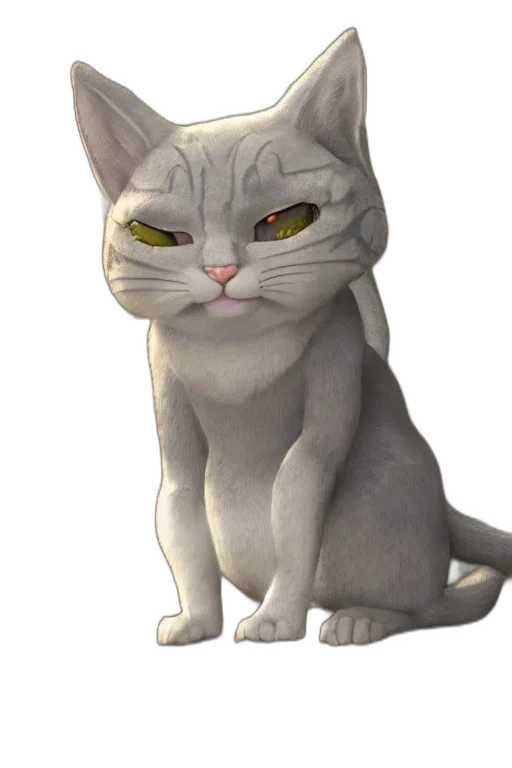staff, animal, face, creature transparent PNG cut-out