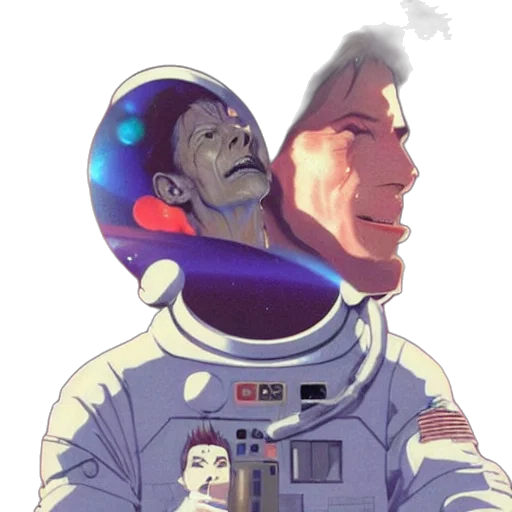 face, mask, concept art, comic book art transparent PNG cut-out