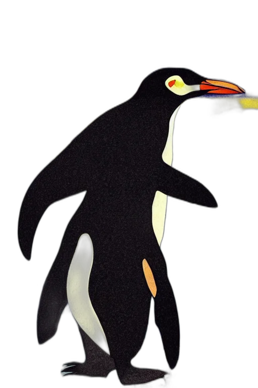 animal, staff, concept art, 3d render transparent PNG cut-out