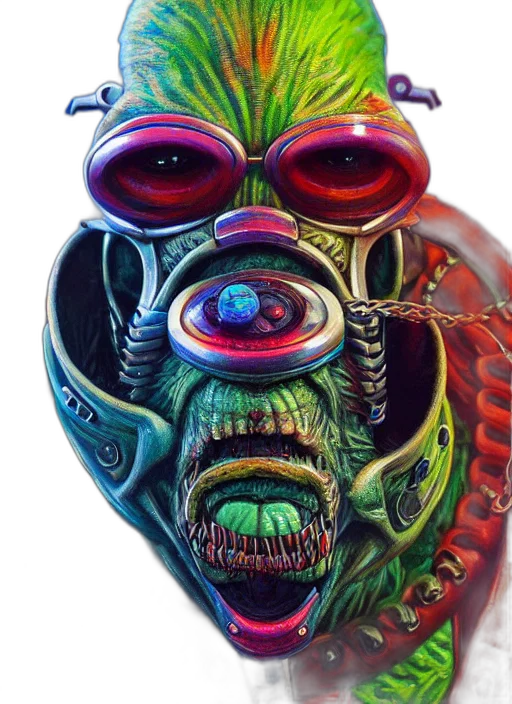 mask, face, creature, robot transparent PNG cut-out