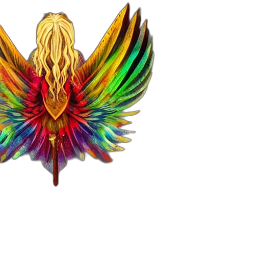 jewelry, crown, staff, hair, fantasy art, 3d render, pixel art, concept art transparent PNG cut-out