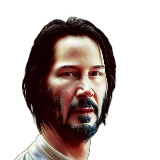 face, hair, robot, staff, photorealistic, pixel art, comic book art, concept art transparent PNG cut-out