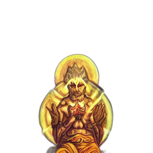 staff, jewelry, concept art, comic book art, pixel art, fantasy art, golden, powerful transparent PNG cut-out
