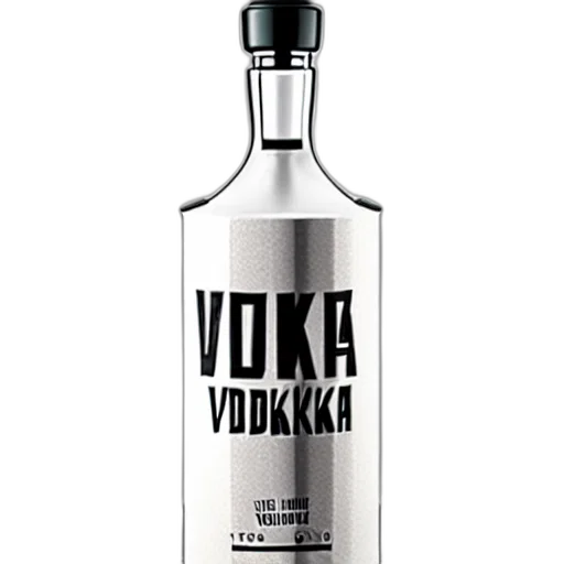 bottle, 3d render, photorealistic, vodka transparent PNG cut-out