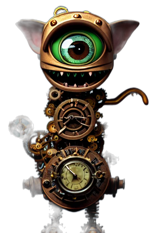 robot, staff, mask, jewelry, concept art, 3d render, fantasy art, photorealistic transparent PNG cut-out